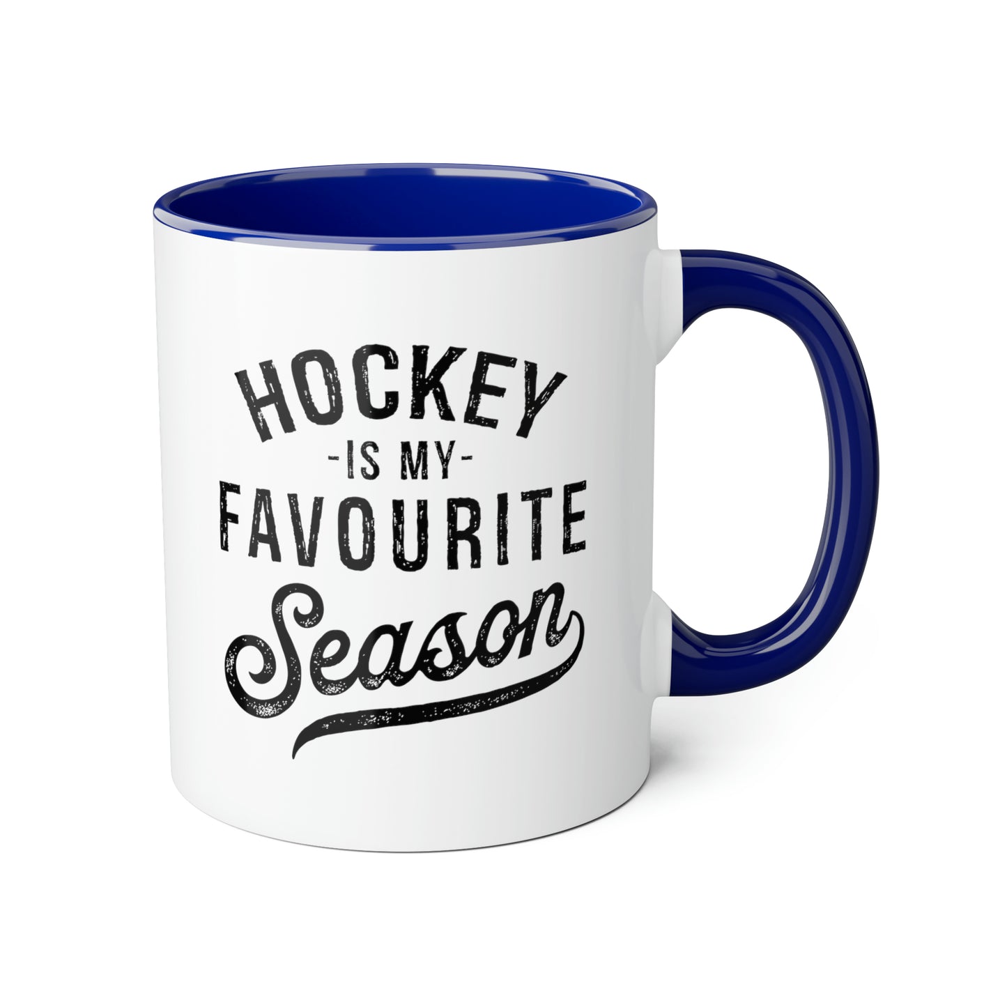 Tasse d'accent de saison préférée (6 couleurs), 11 oz