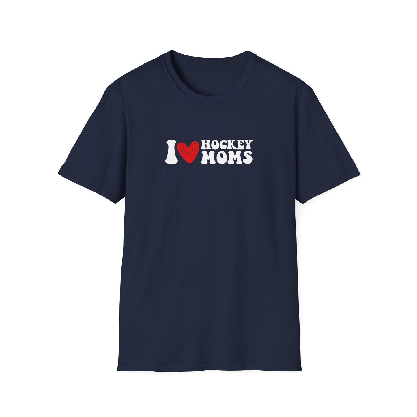 Je ❤️ T-shirt des mamans de hockey pour hommes