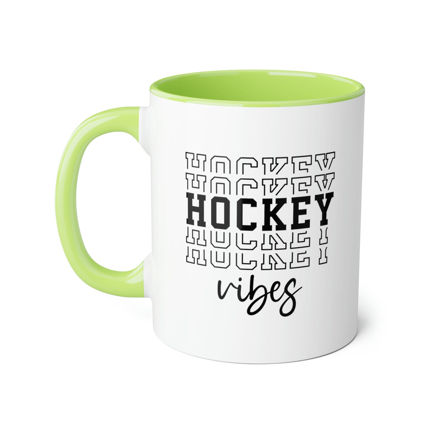Tasse Hockey Vibes (6 couleurs), 11 oz