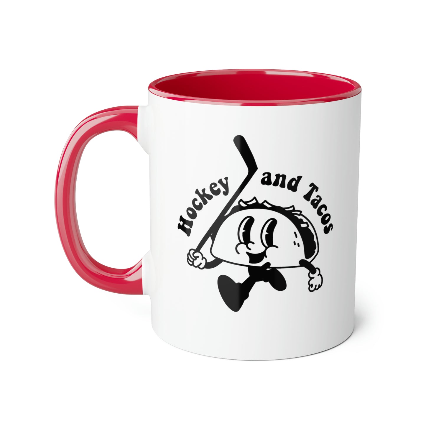 Tasse Hockey & Tacos (6 couleurs), 11oz