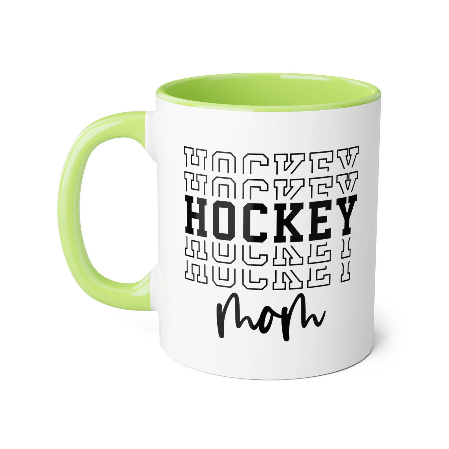 HOCKEY HOCKEY HOCKEY MOM Mug (6 couleurs), 11oz