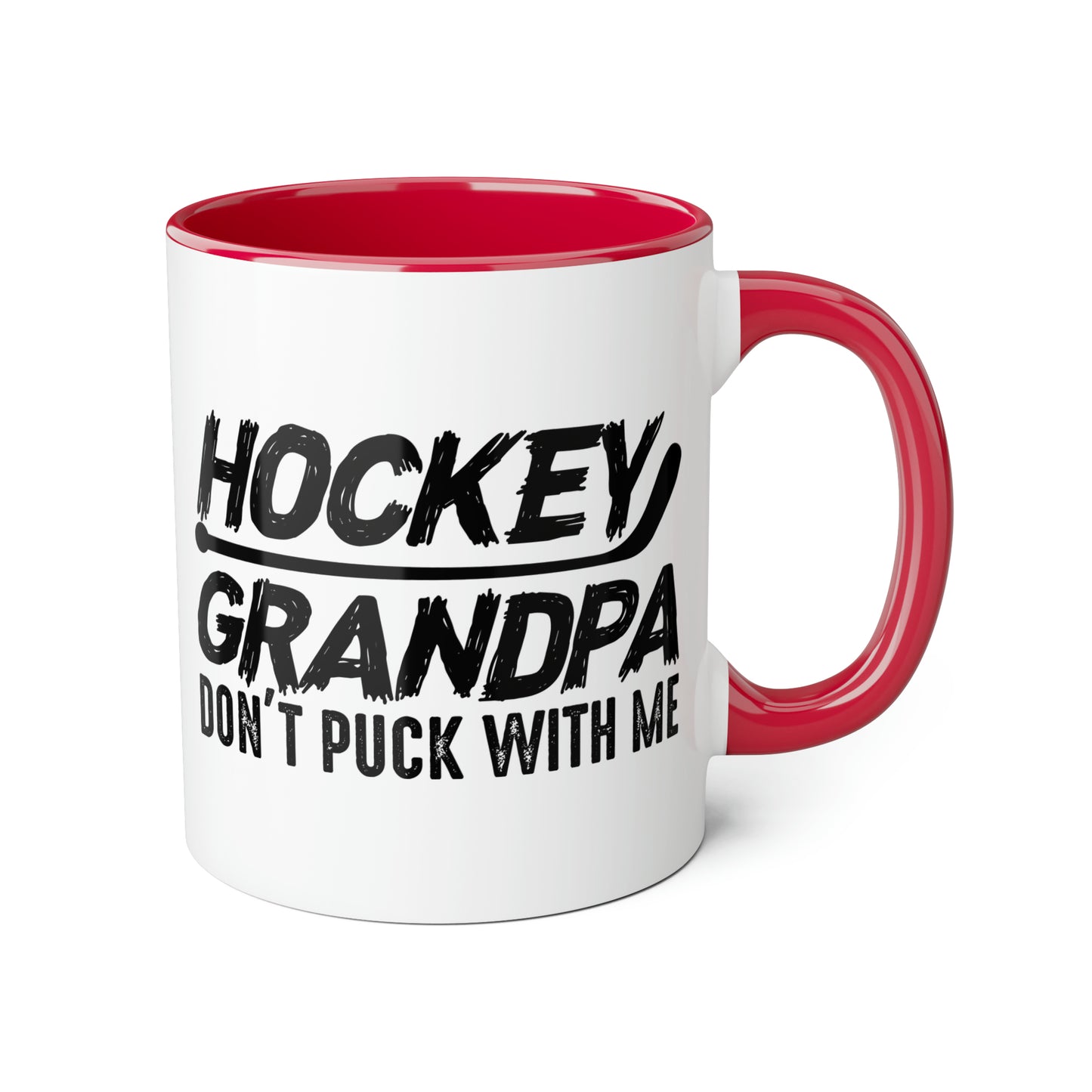 Ne Puck avec Grandpa Accent Mugs, 11oz