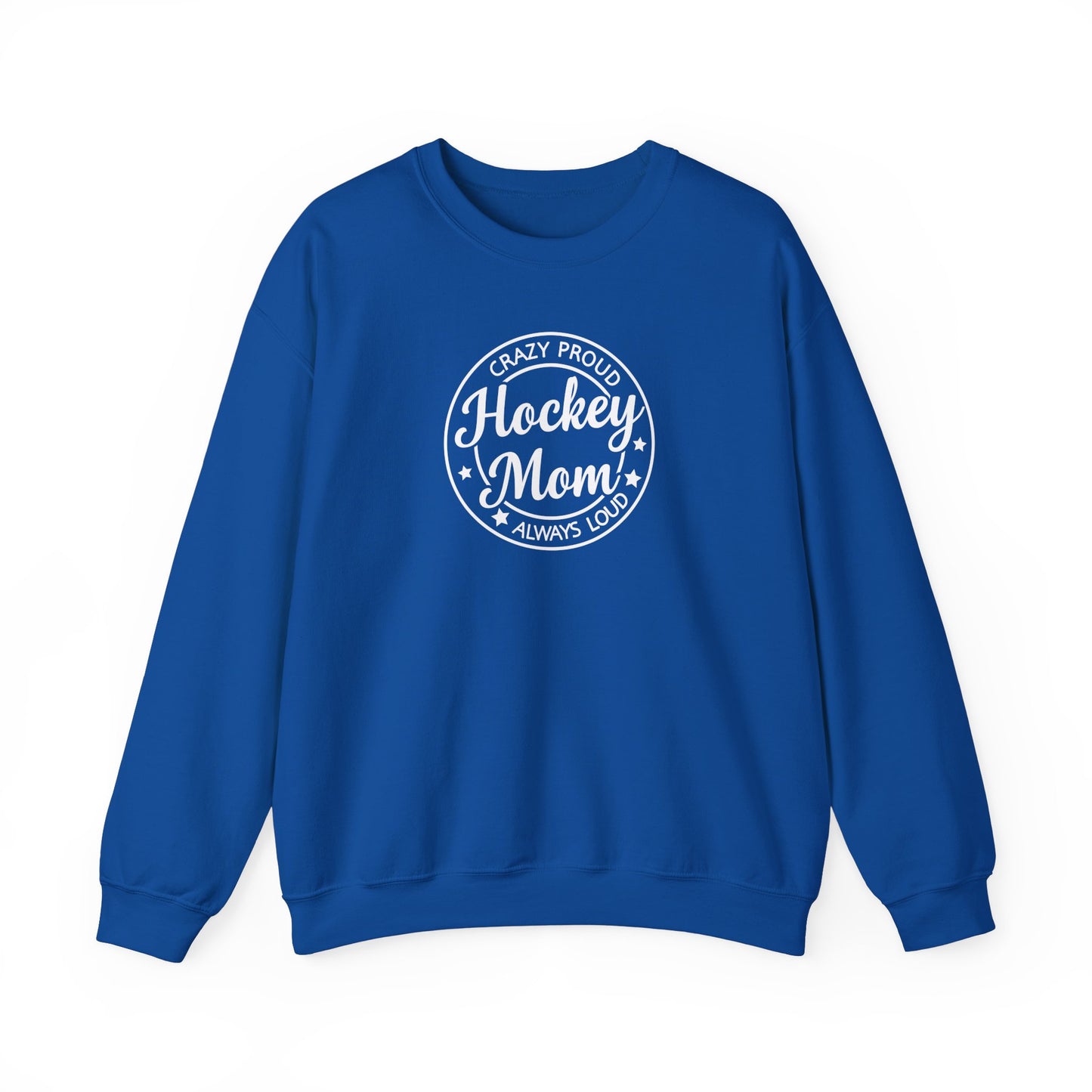Crazy Proud Hockey Mom Adulte Crewneck