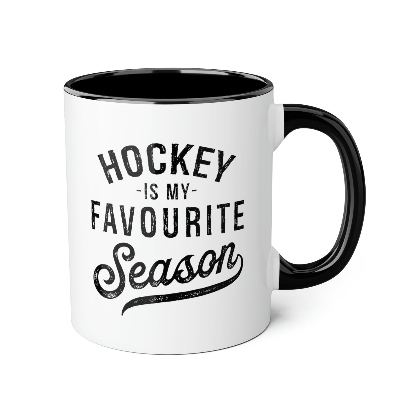 Tasse d'accent de saison préférée (6 couleurs), 11 oz