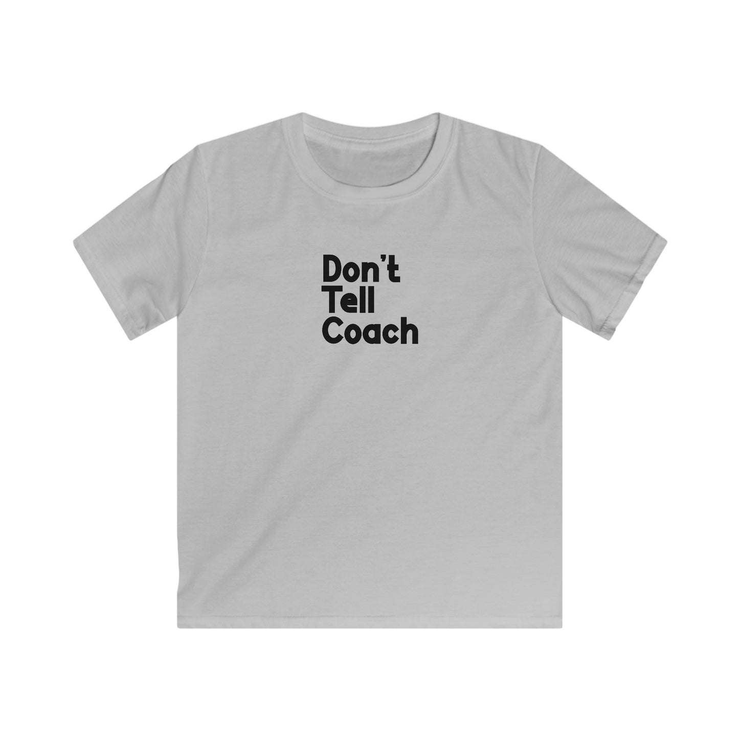 Ne le dites pas à l'entraîneur T-shirt enfant
