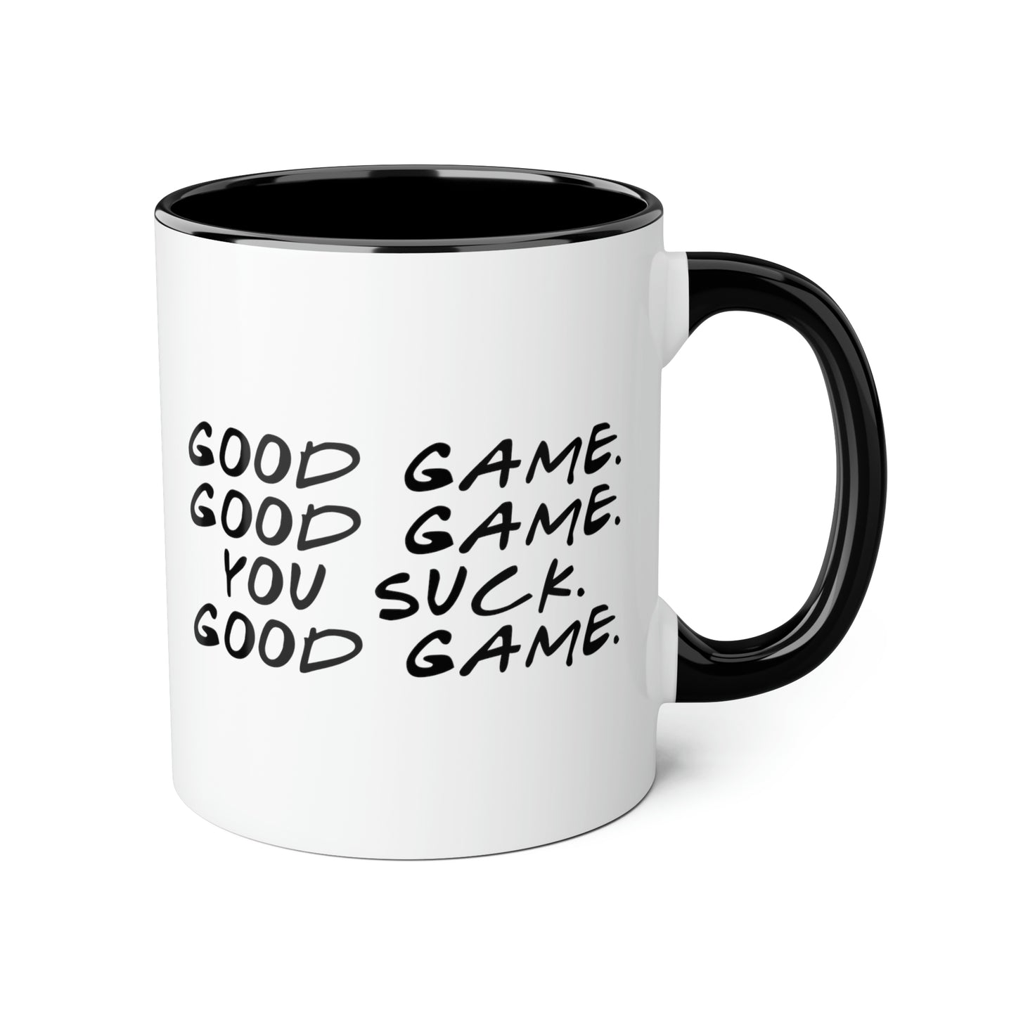 Tasse poignée de main (6 couleurs), 11oz