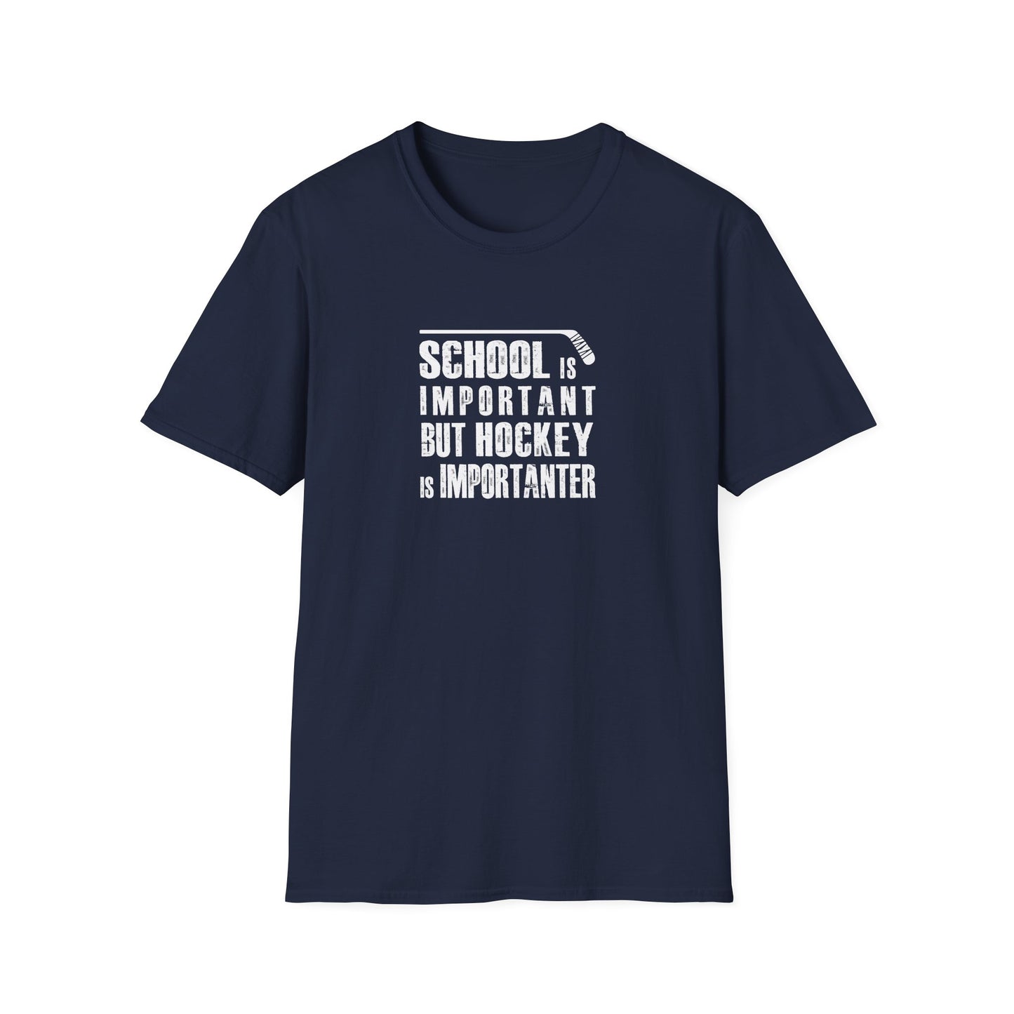 Le hockey est plus important T-shirt pour hommes