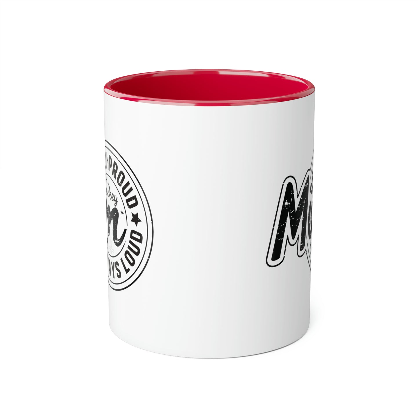 Tasse Crazy Proud Hockey Mom (6 couleurs), 11oz
