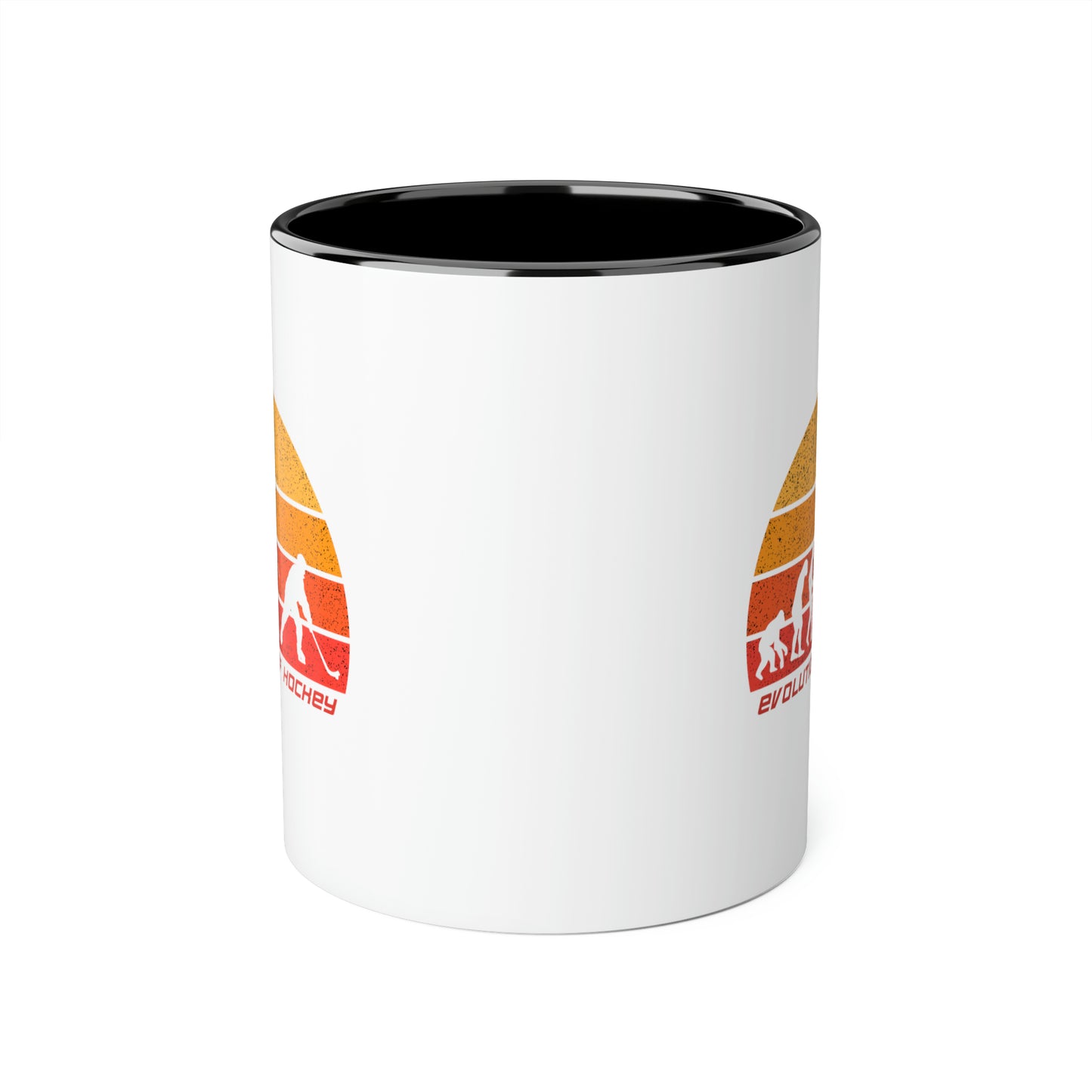 Tasse L'évolution du hockey (3 couleurs), 11oz