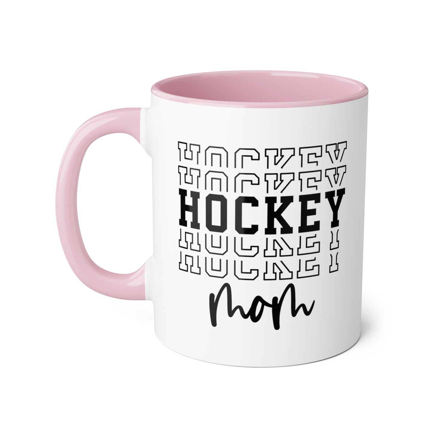 HOCKEY HOCKEY HOCKEY MOM Mug (6 couleurs), 11oz