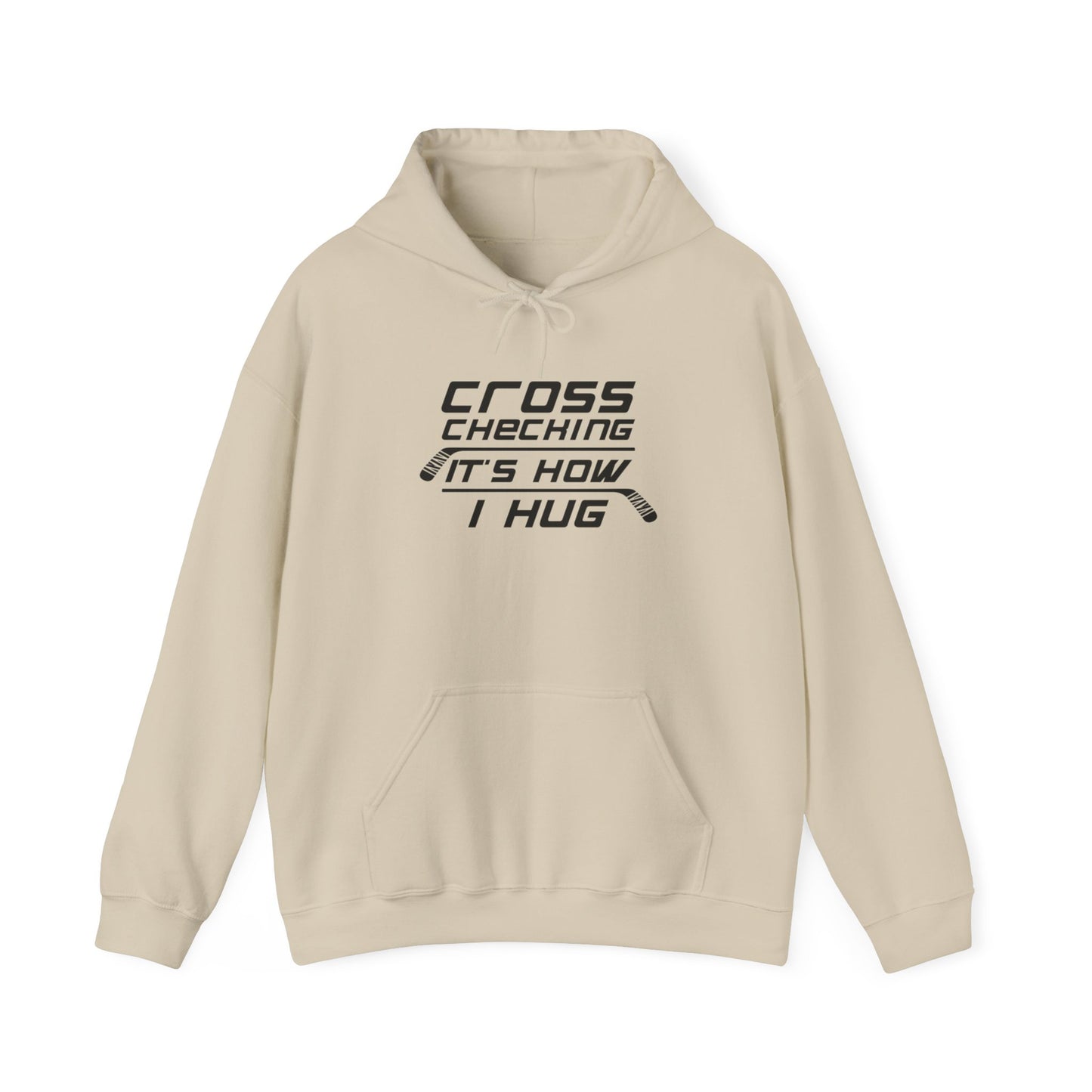 Sweat à capuche adulte Cross Check Hugs