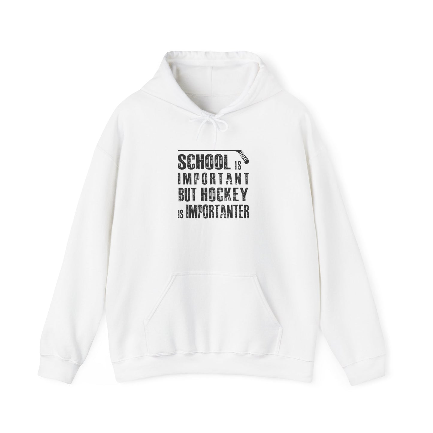 Le hockey est un sweat à capuche adulte plus important