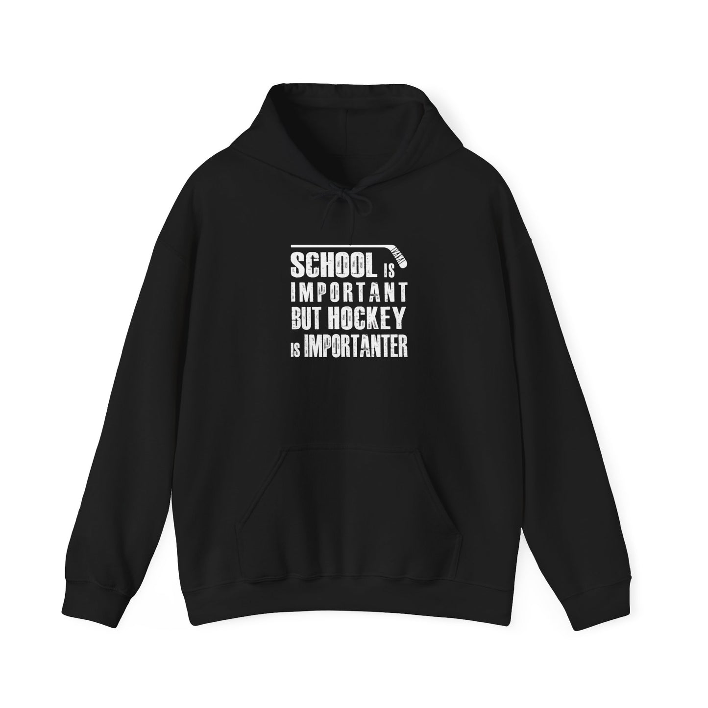 Le hockey est un sweat à capuche adulte plus important