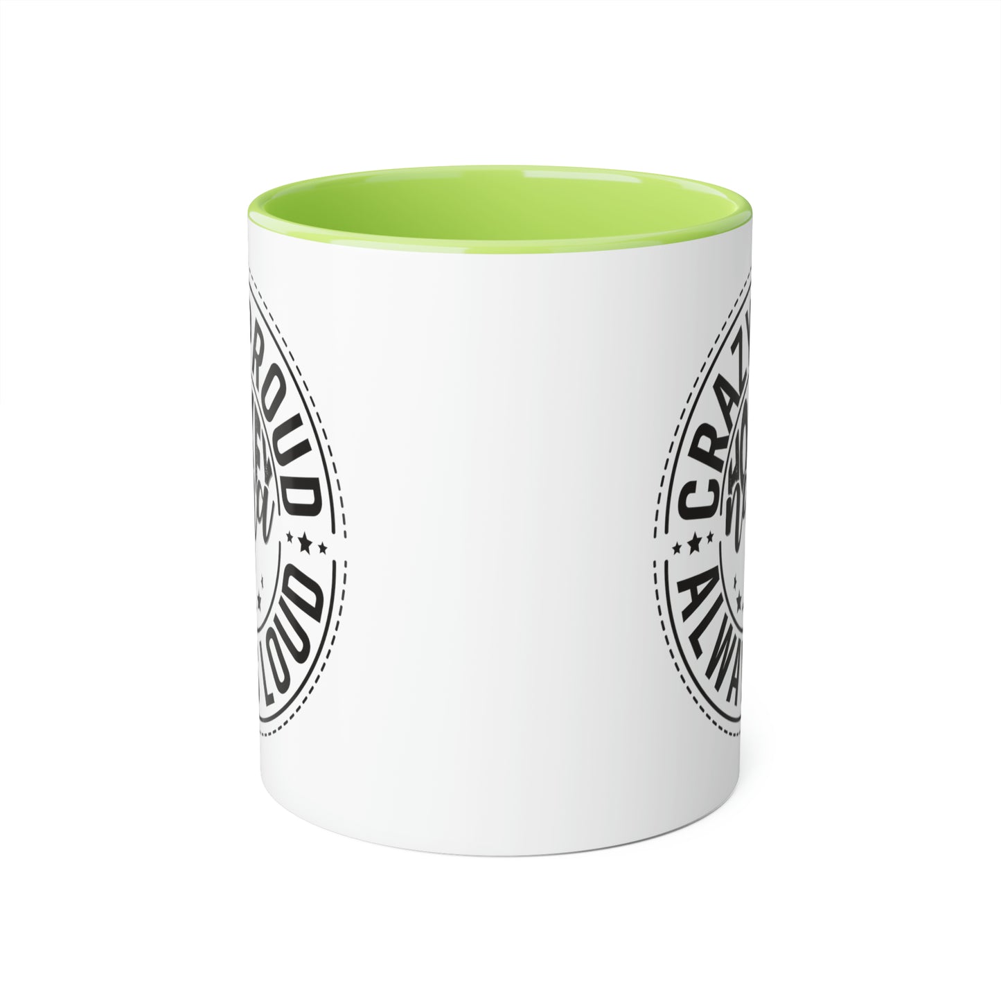 Tasse Crazy Proud Hockey Nana (6 couleurs), 11oz