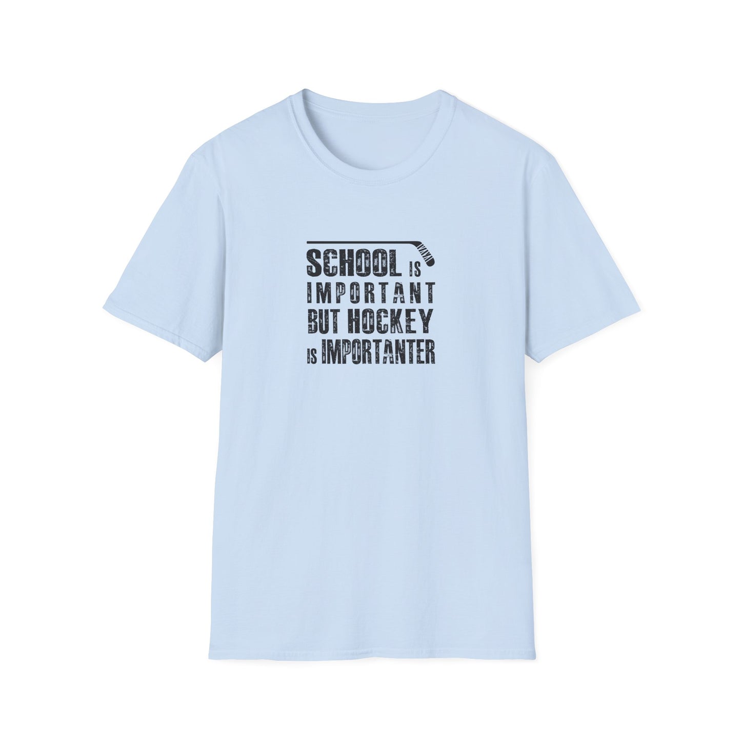 Le hockey est plus important T-shirt pour hommes