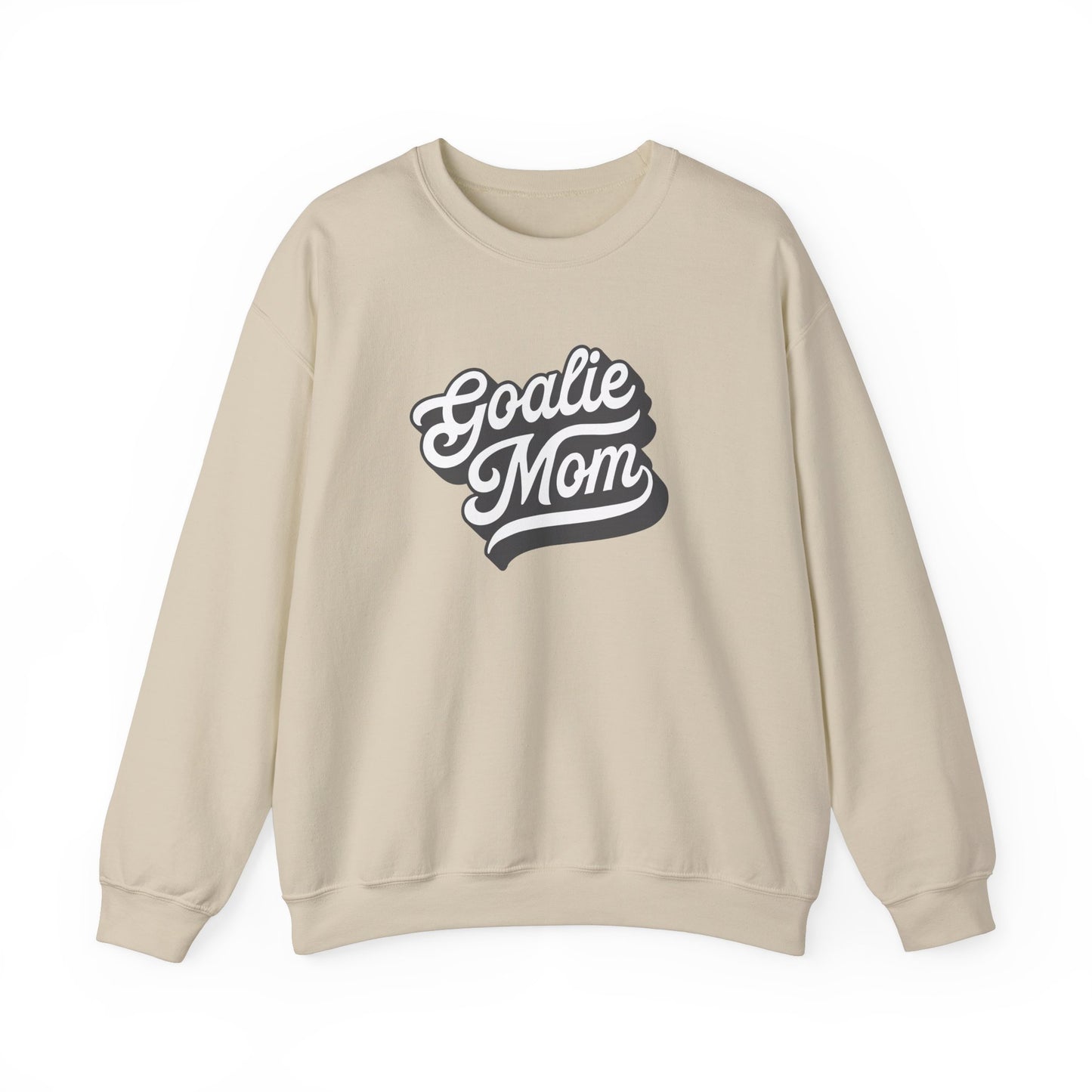 Pull ras du cou pour adulte « Goalie Mom Pride »