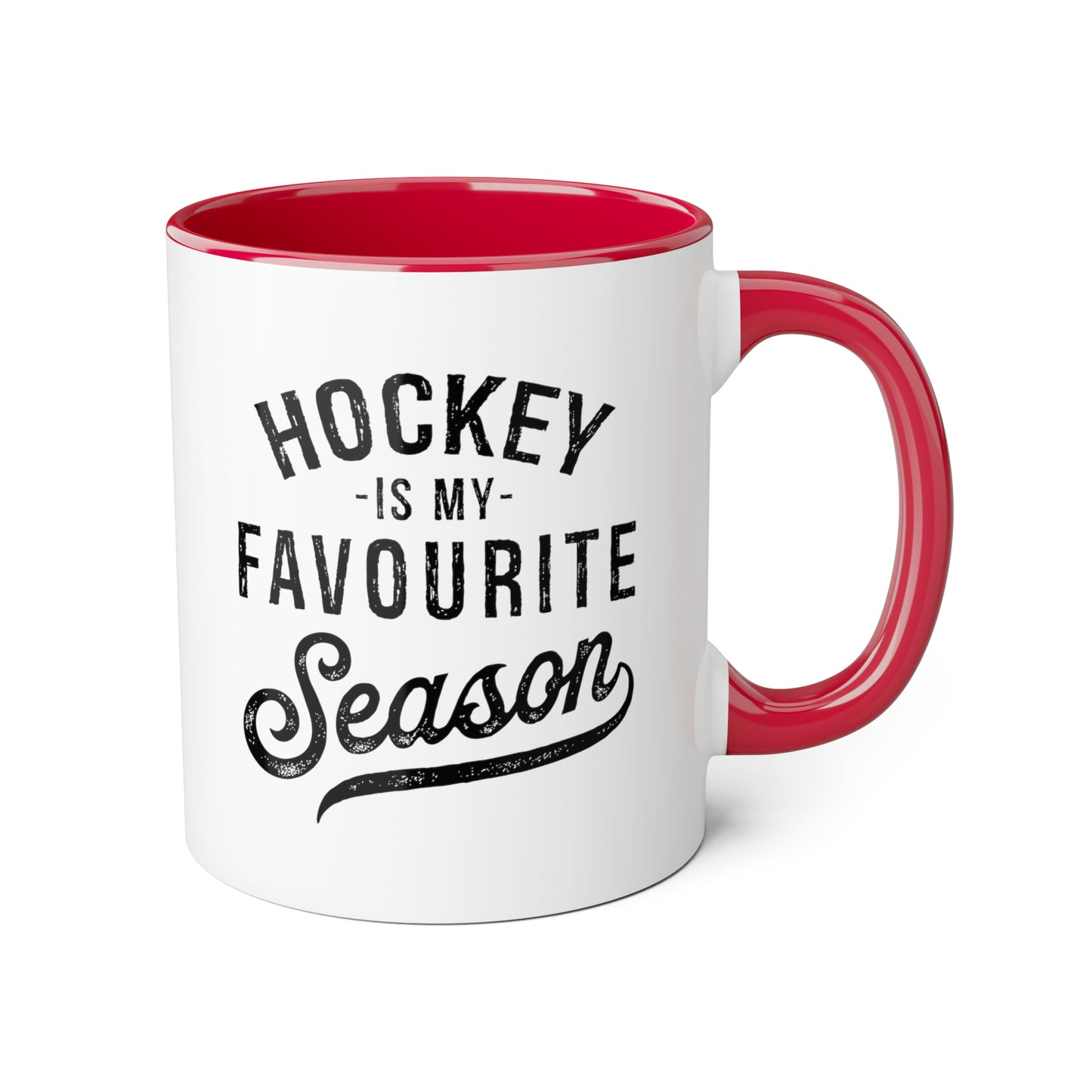 Tasse d'accent de saison préférée (6 couleurs), 11 oz