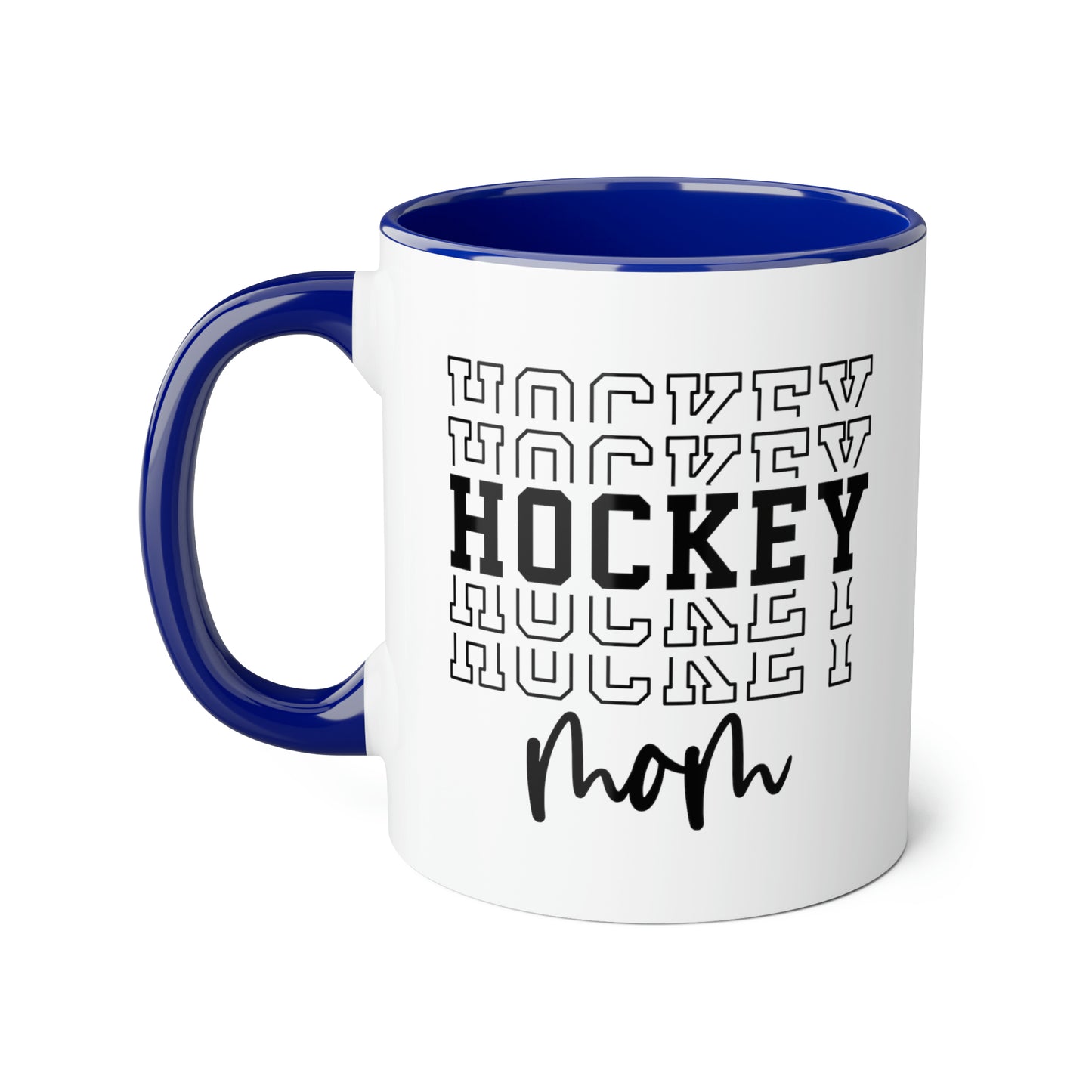HOCKEY HOCKEY HOCKEY MOM Mug (6 couleurs), 11oz