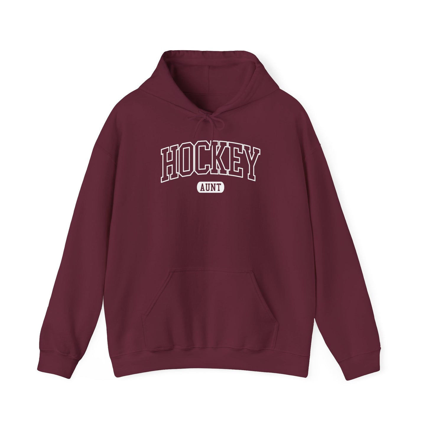 Sweat à capuche adulte So Preppy Hockey Tante