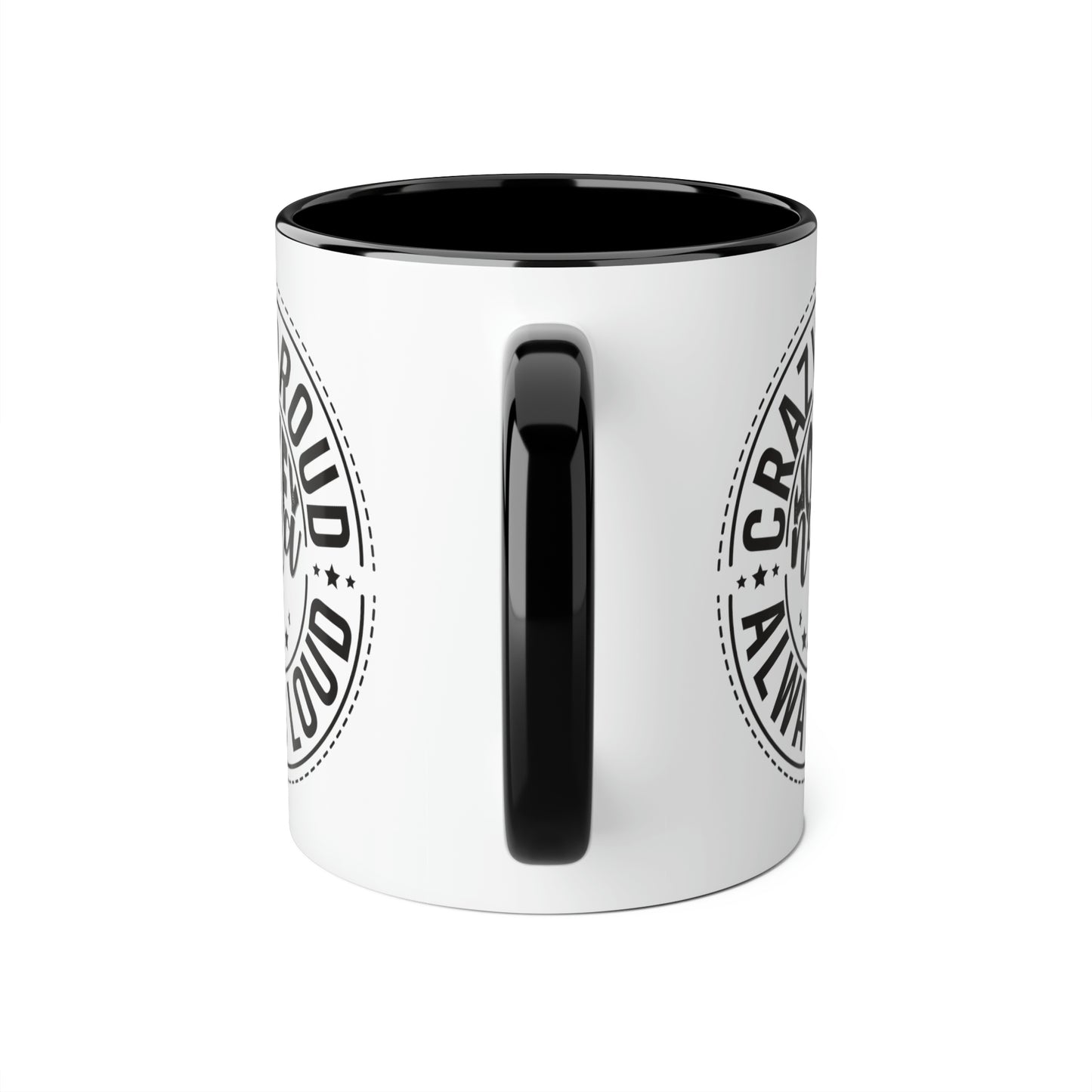 Tasse Crazy Proud Hockey Nana (6 couleurs), 11oz