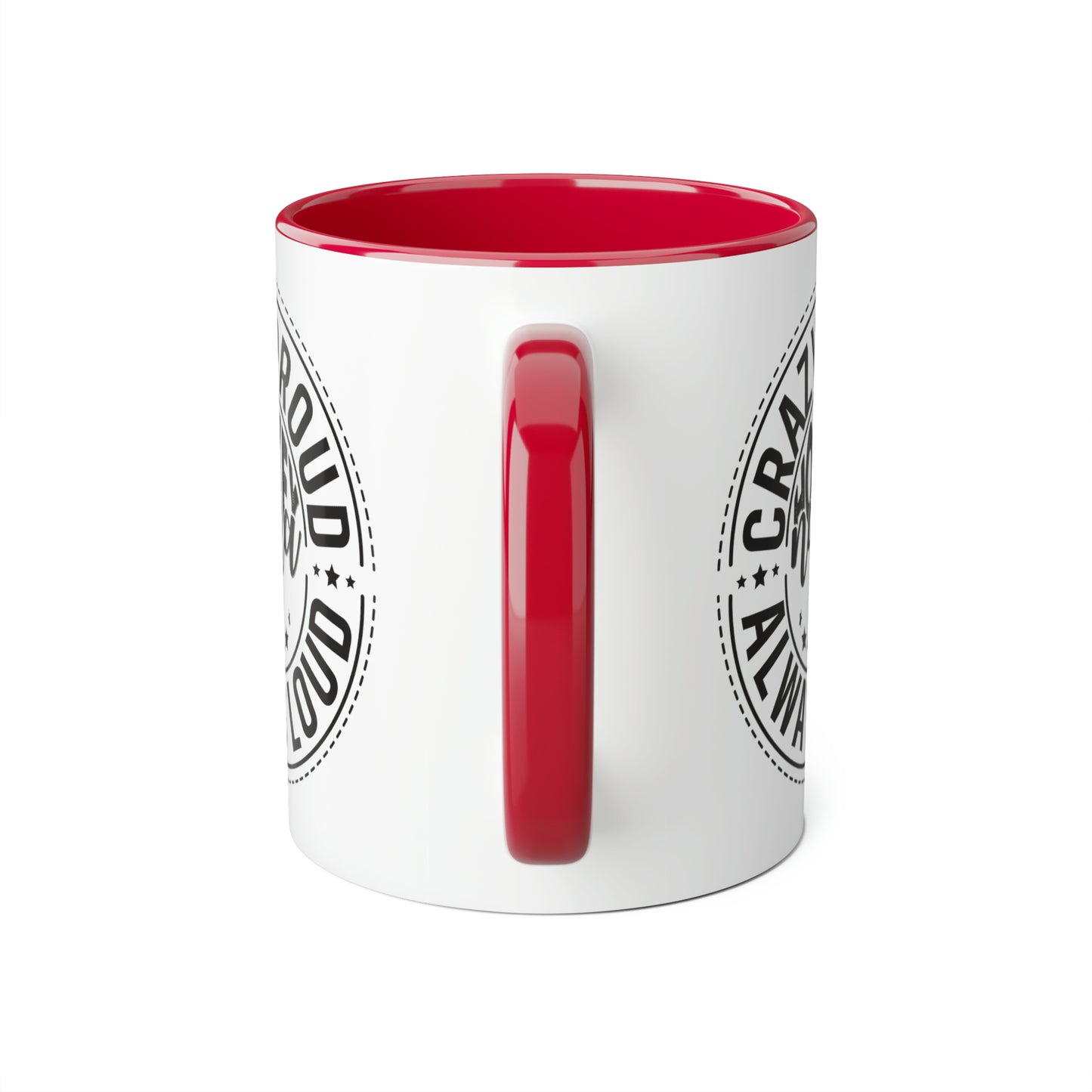 Tasse Crazy Proud Hockey Nana (6 couleurs), 11oz