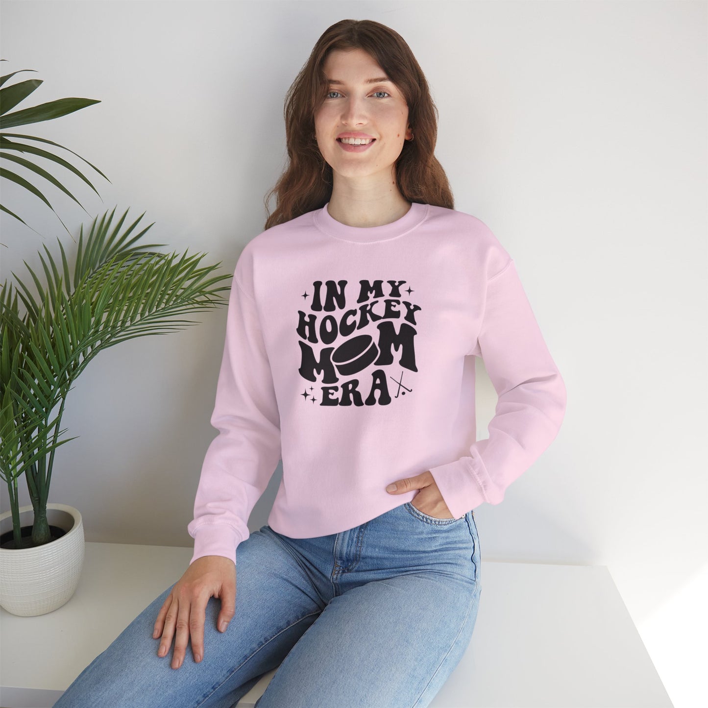 Hockey Mom Era Adulte Crewneck