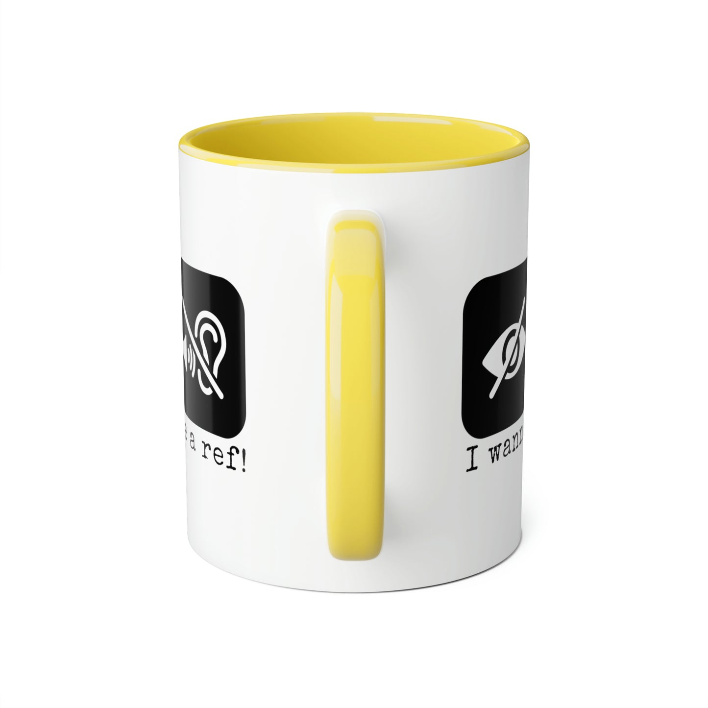 Je veux être un arbitre ! Tasse (6 couleurs), 11oz