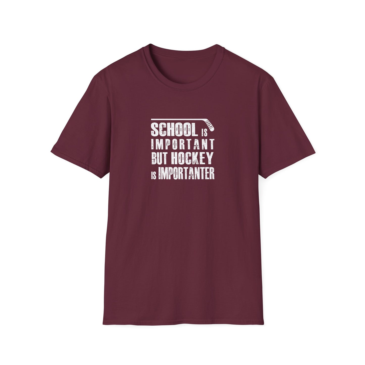 Le hockey est plus important T-shirt pour hommes