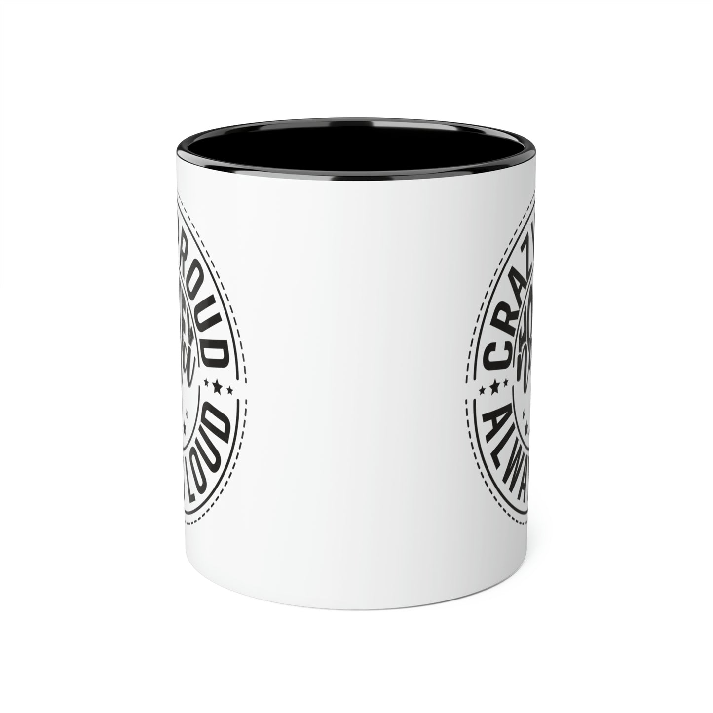 Tasse Crazy Proud Hockey Nana (6 couleurs), 11oz