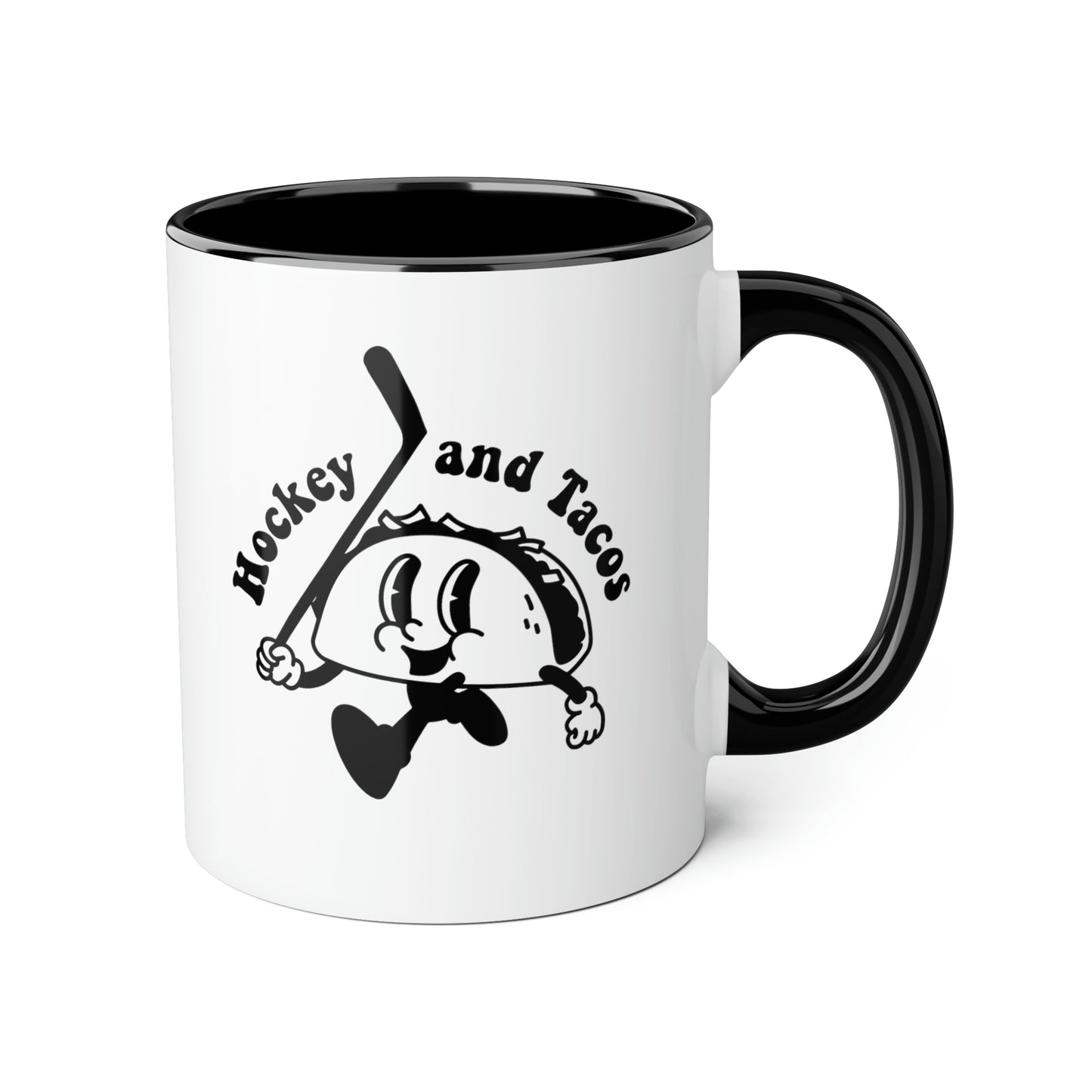 Tasse Hockey & Tacos (6 couleurs), 11oz