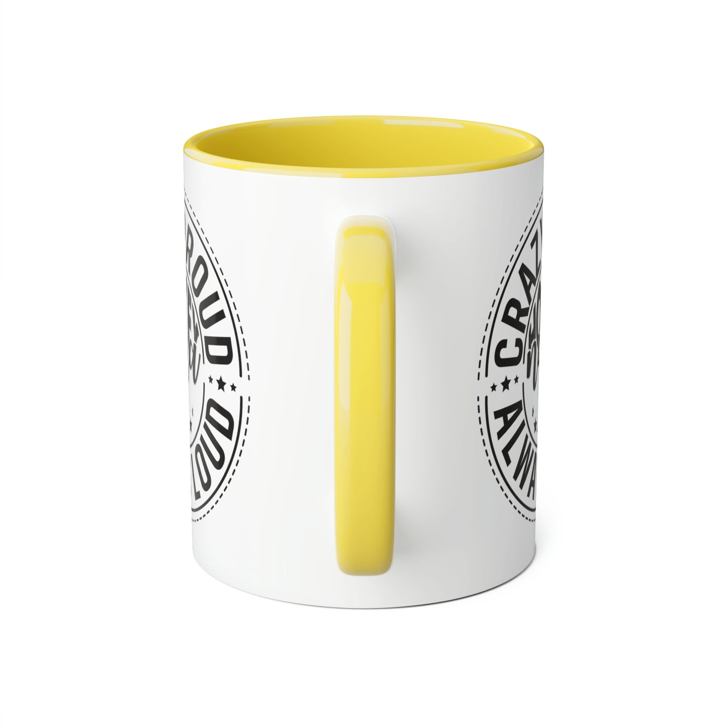 Tasse Crazy Proud Hockey Nana (6 couleurs), 11oz