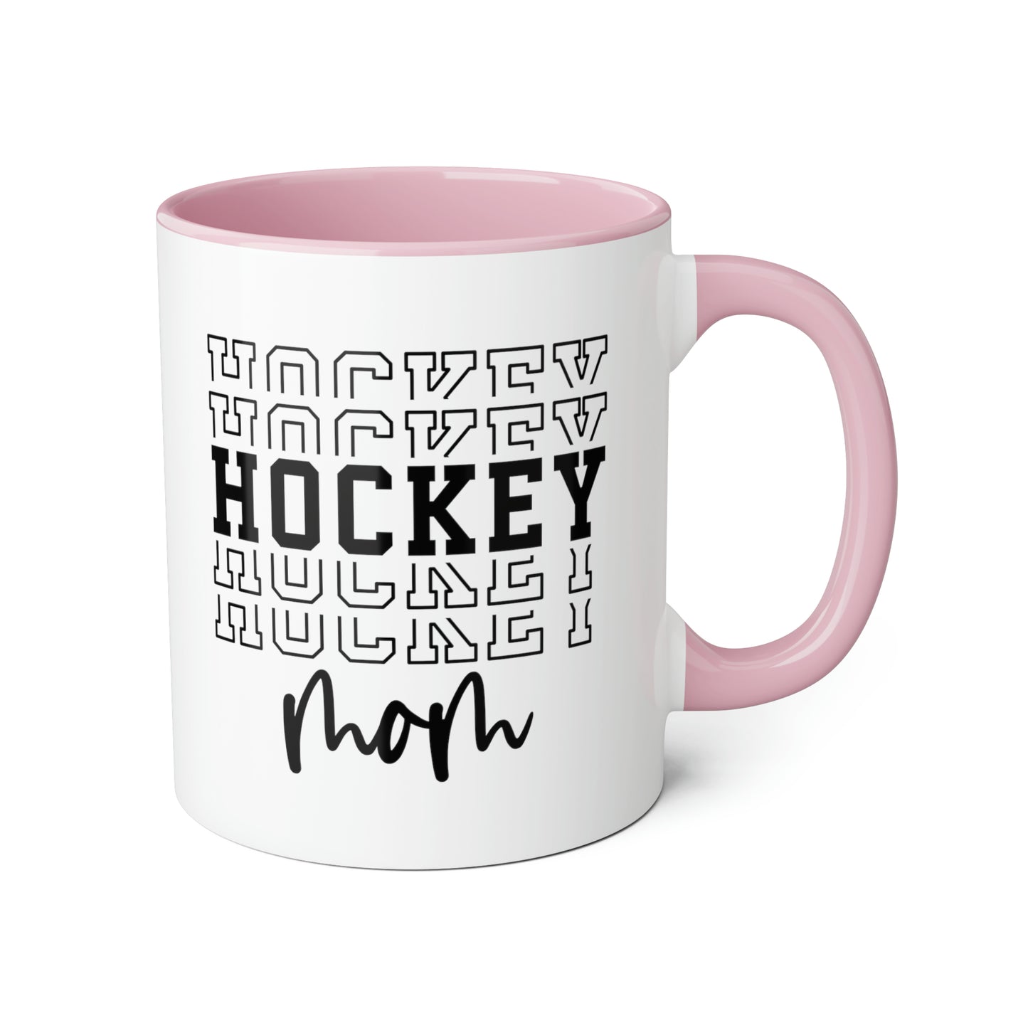HOCKEY HOCKEY HOCKEY MOM Mug (6 couleurs), 11oz