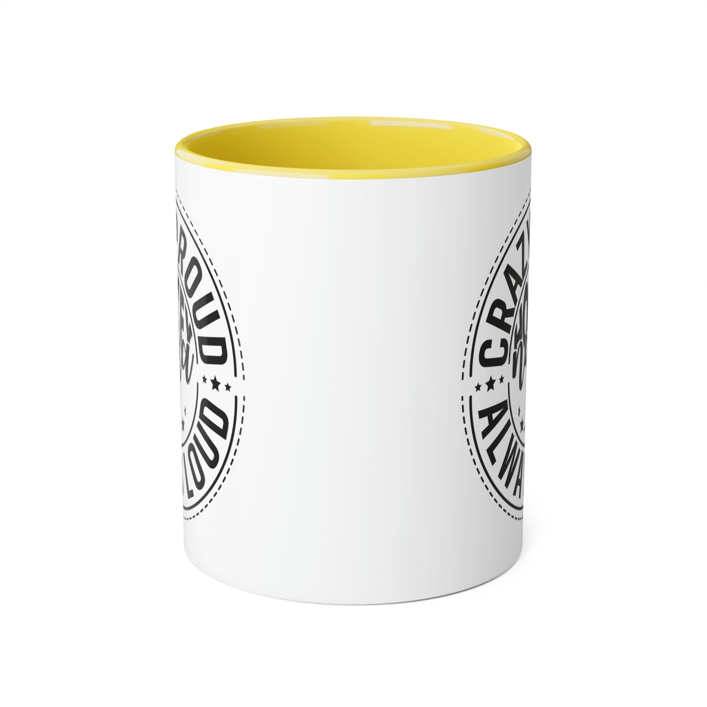 Tasse Crazy Proud Hockey Nana (6 couleurs), 11oz