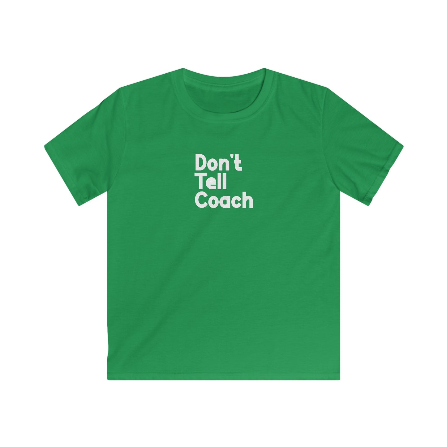 Ne le dites pas à l'entraîneur T-shirt enfant