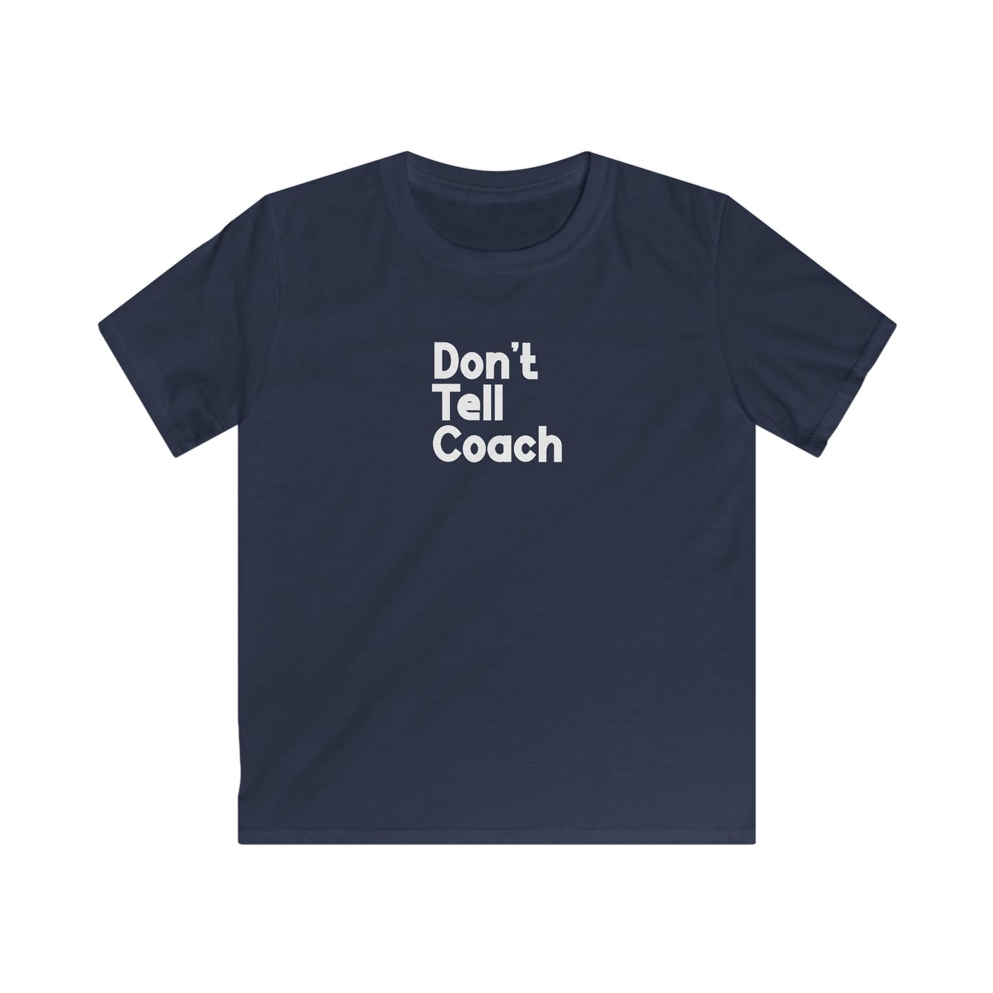 Ne le dites pas à l'entraîneur T-shirt enfant