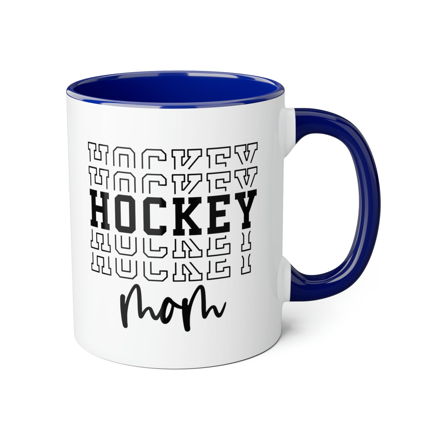 HOCKEY HOCKEY HOCKEY MOM Mug (6 couleurs), 11oz