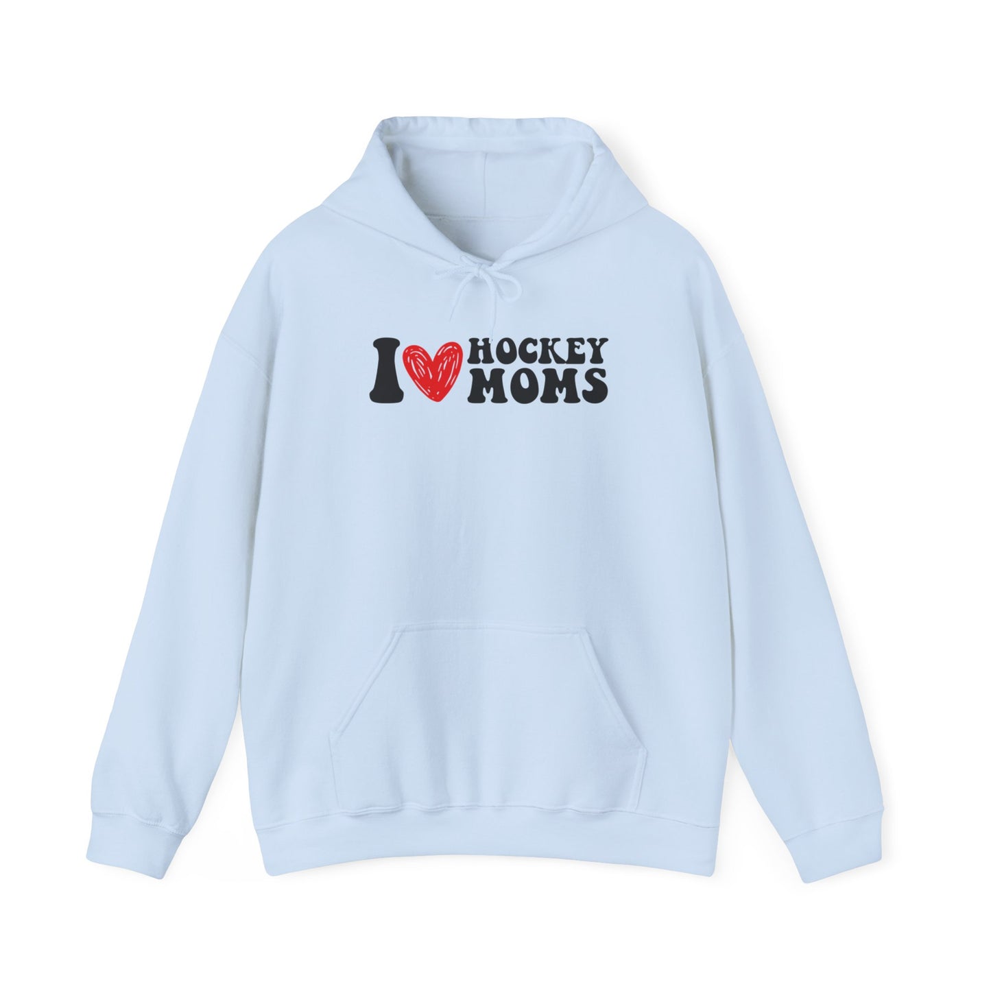 I ❤️ Sweat à capuche adulte Hockey Moms