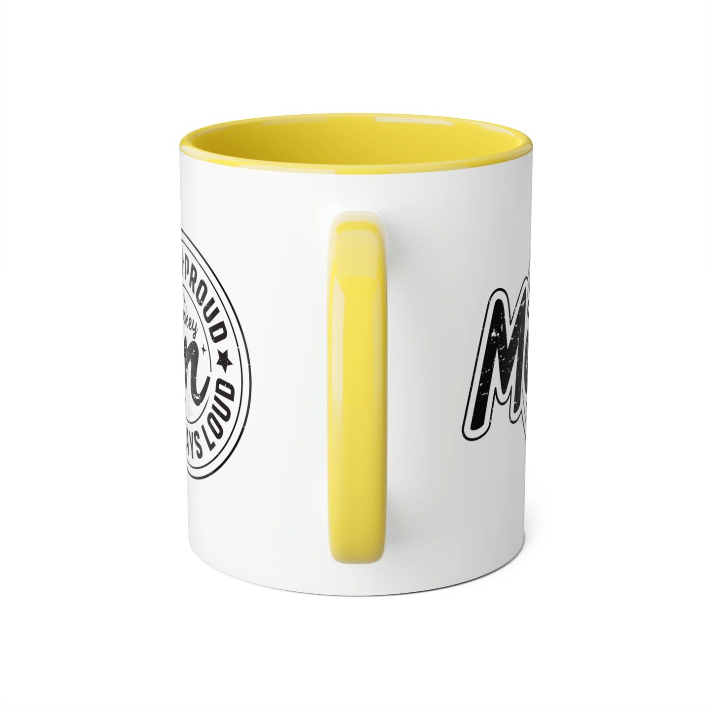 Tasse Crazy Proud Hockey Mom (6 couleurs), 11oz