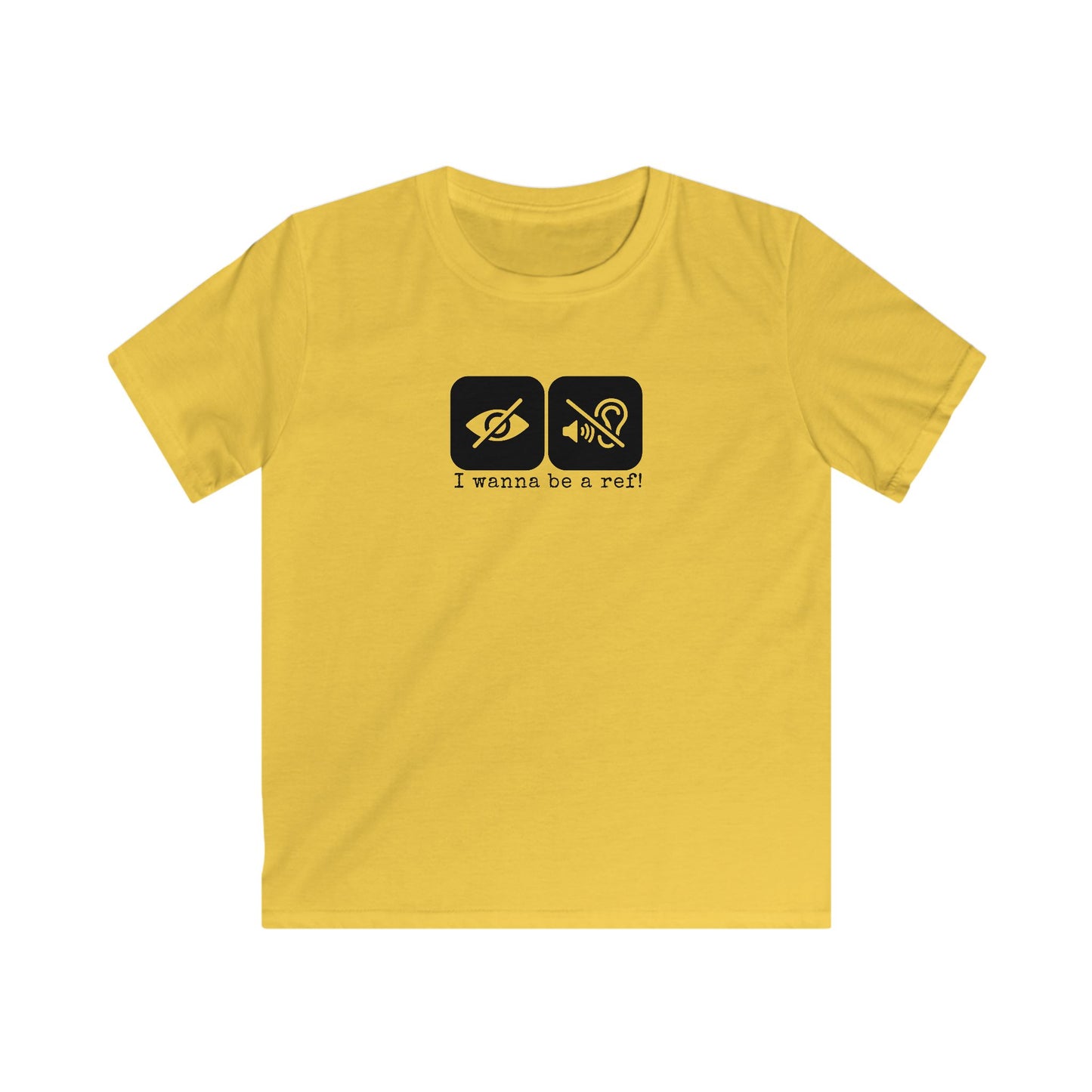 Je veux être un arbitre T-shirt enfant