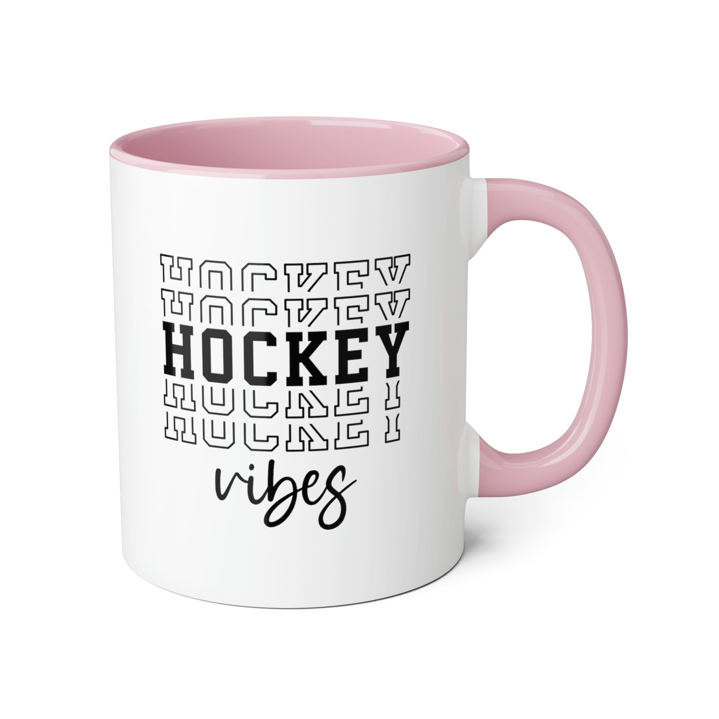 Tasse Hockey Vibes (6 couleurs), 11 oz