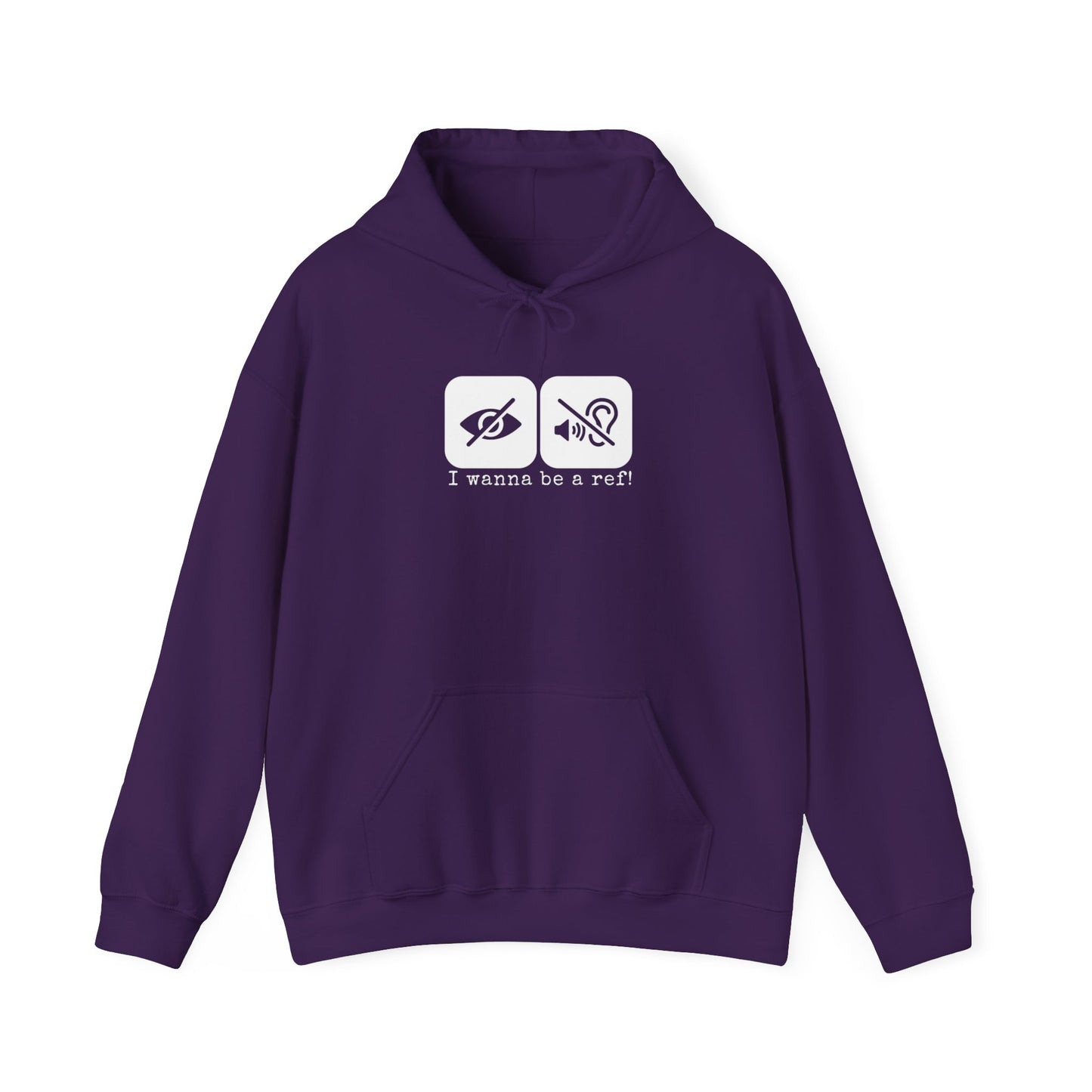 Je veux être un sweat à capuche adulte Ref