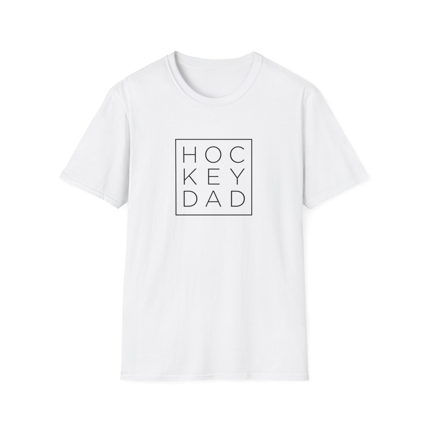 T-shirt pour homme « Dad of Hockey » moderne