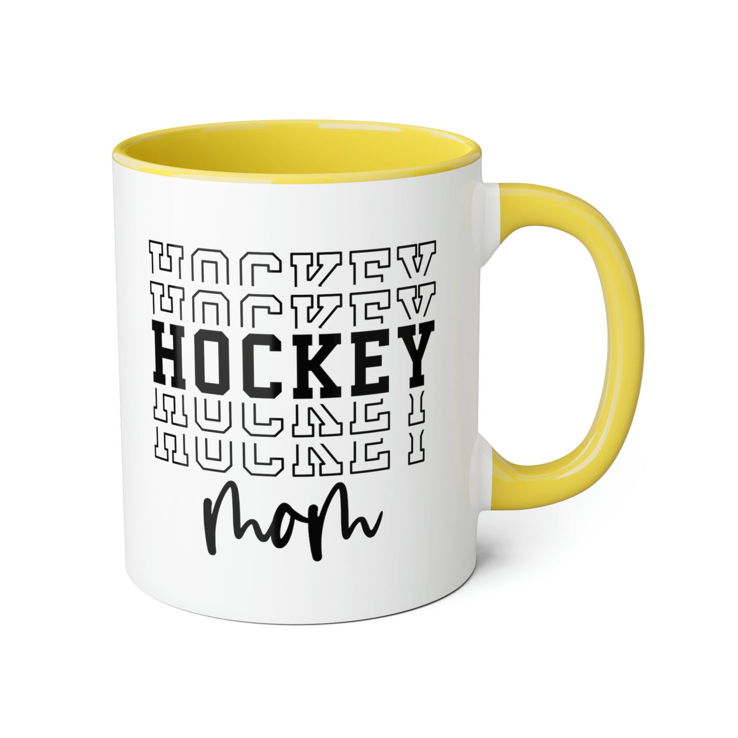HOCKEY HOCKEY HOCKEY MOM Mug (6 couleurs), 11oz