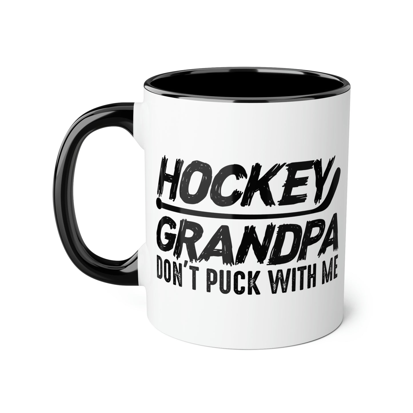 Ne Puck avec Grandpa Accent Mugs, 11oz