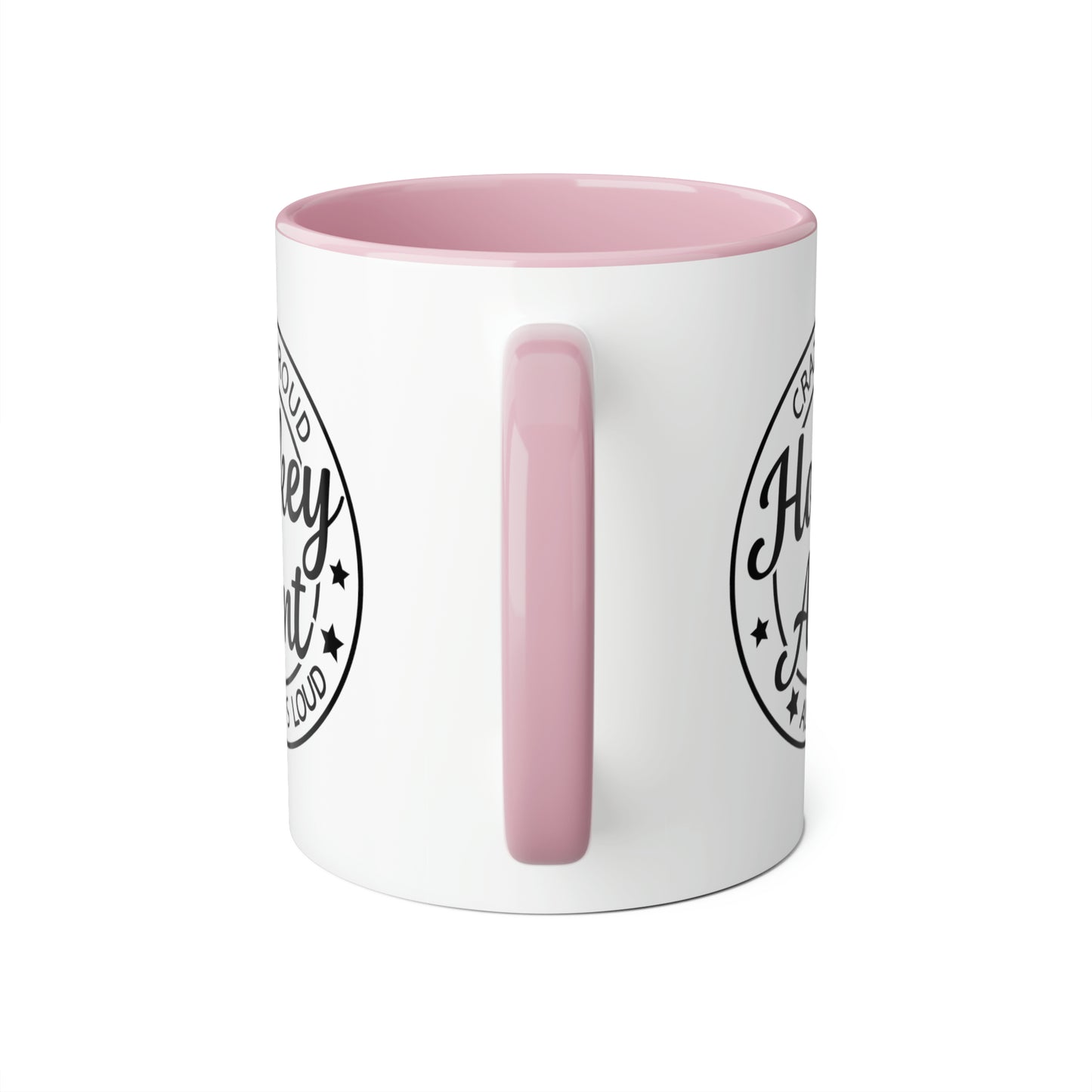 Tasse de tante de hockey (6 couleurs), 11oz