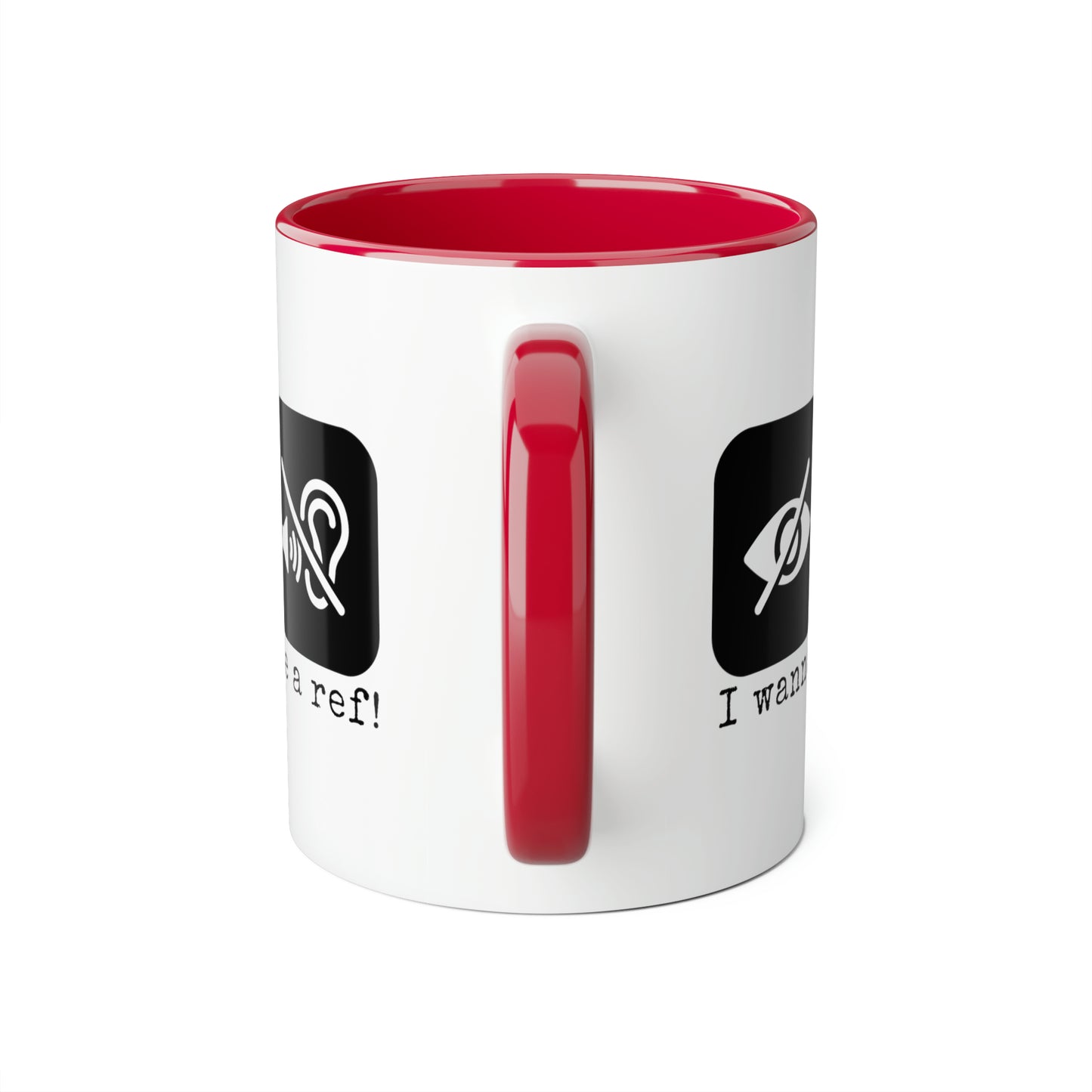 Je veux être un arbitre ! Tasse (6 couleurs), 11oz