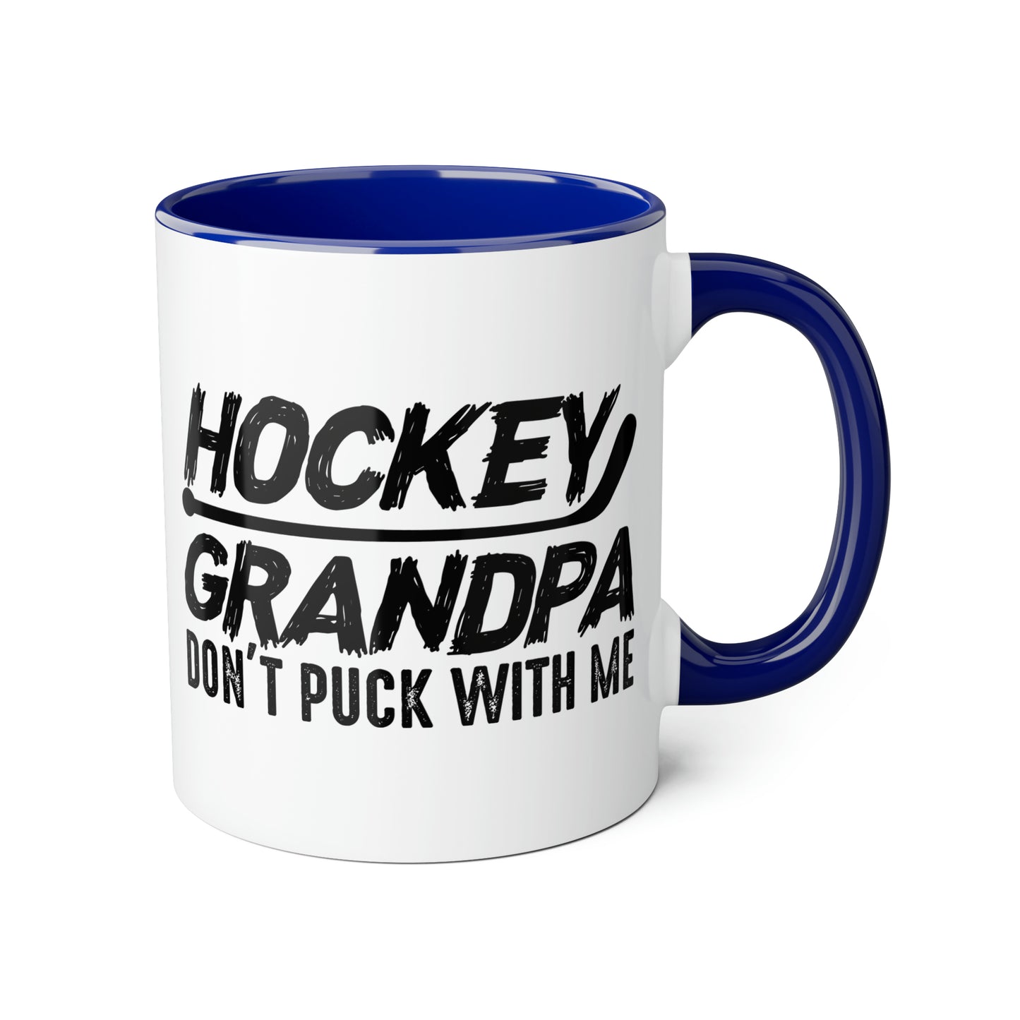 Ne Puck avec Grandpa Accent Mugs, 11oz