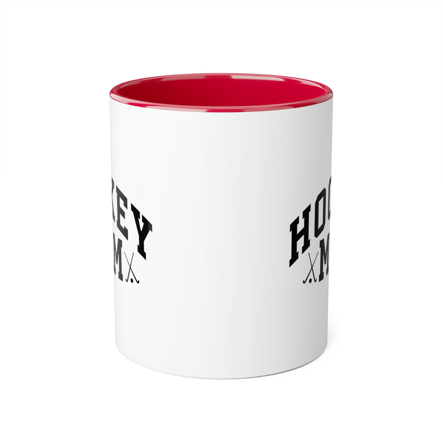 Tasse de maman de hockey classique (6 couleurs), 11oz