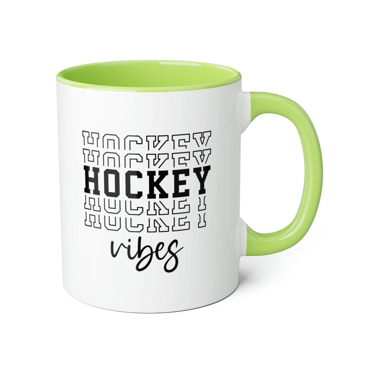 Tasse Hockey Vibes (6 couleurs), 11 oz