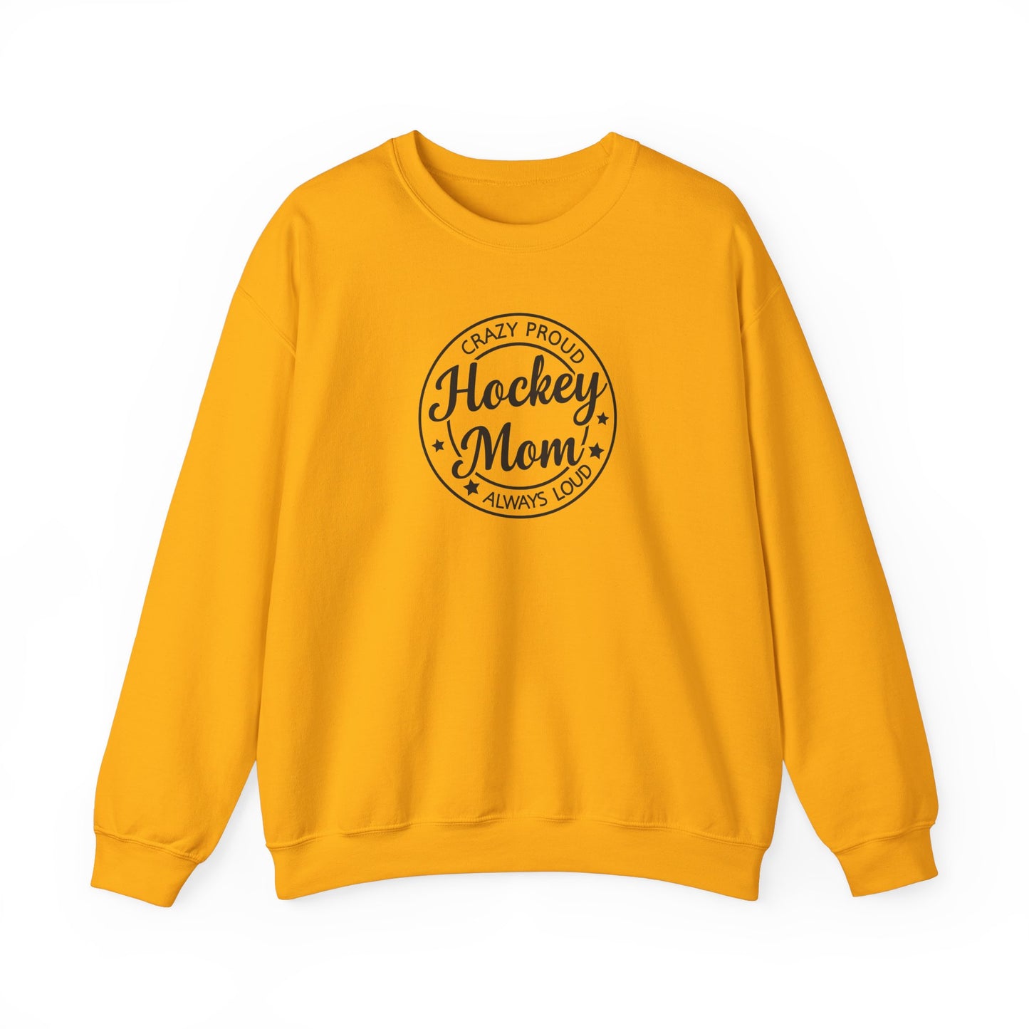 Crazy Proud Hockey Mom Adulte Crewneck